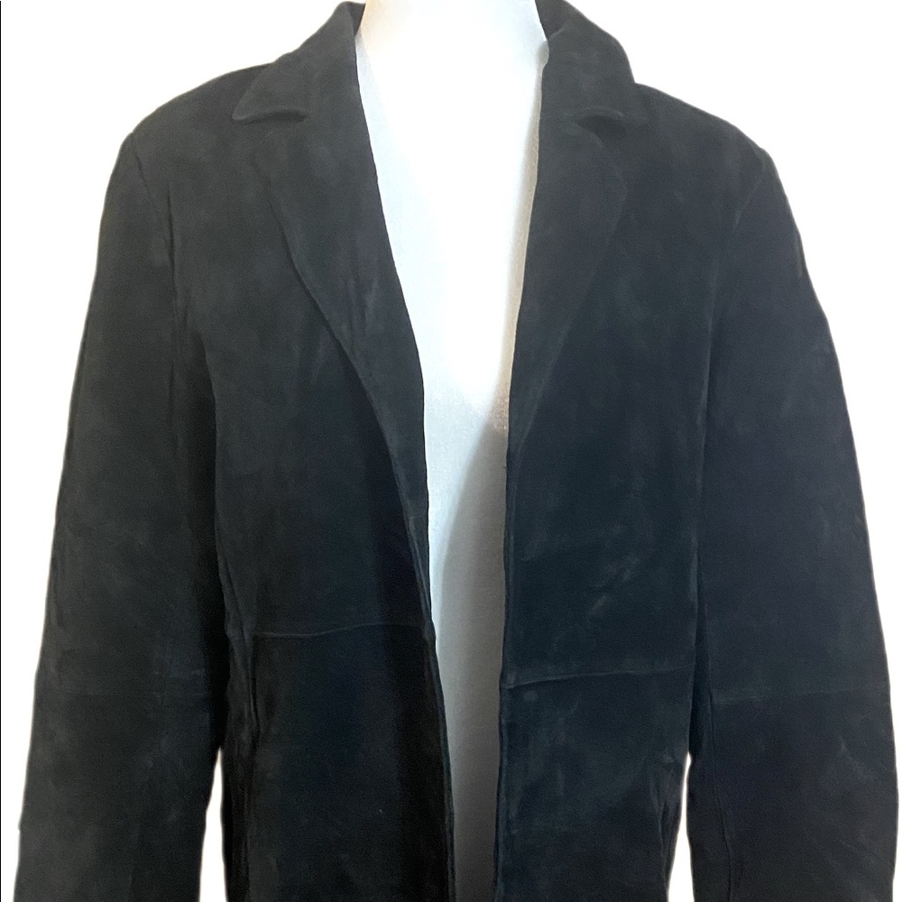 Crossing Pointe 100% leather Suede Knee Length